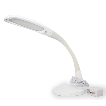 LED 3W Eye Protection Desk Dimmable Touch Lamp Study Reading Trabalho Clipe de luz Light On/Off Switch Bulb Clamp